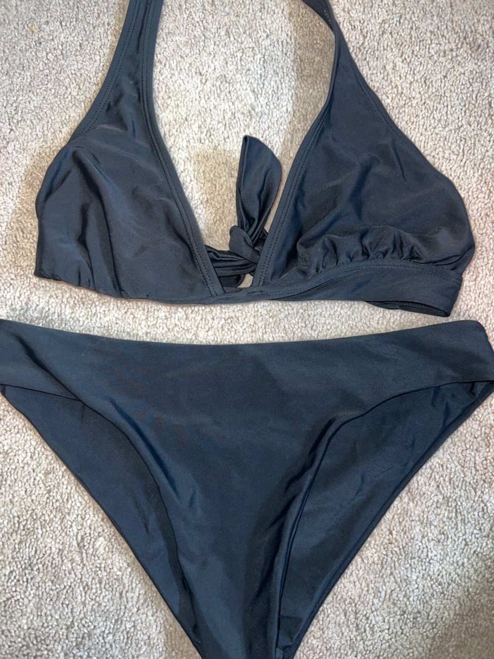 Classic Black Women’s Two-Piece Bikini
